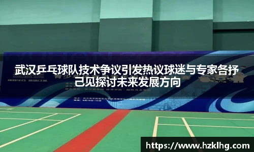 武汉乒乓球队技术争议引发热议球迷与专家各抒己见探讨未来发展方向